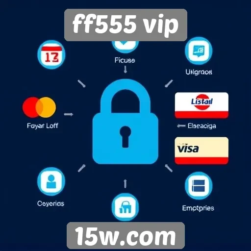 Métodos de pagamento disponíveis no ff555 vip